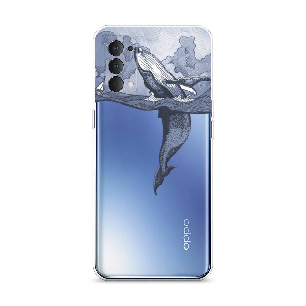 

Чехол Awog на Oppo Reno 4 4G "Два измерения", Разноцветный, 259450-7