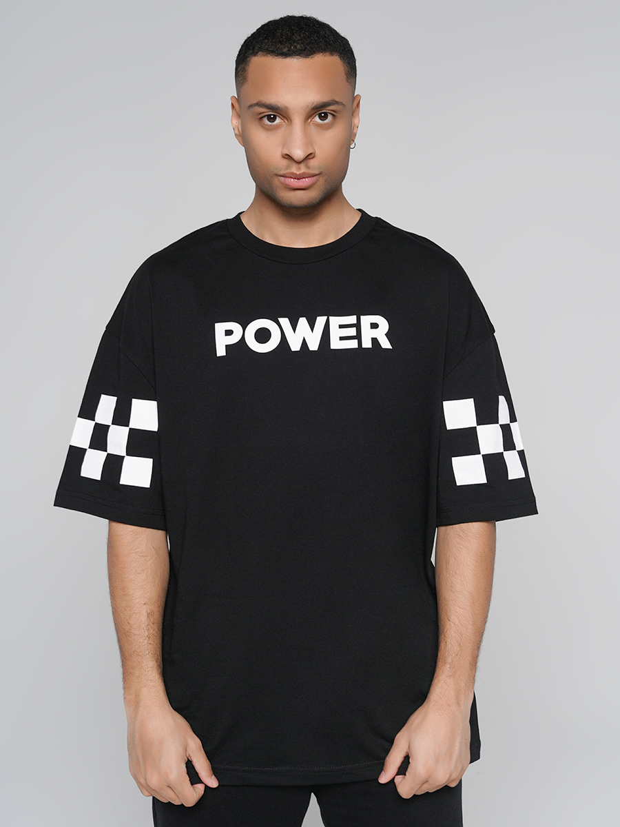 

Футболка мужская ТВОЕ 86393 черная XXL, 86393