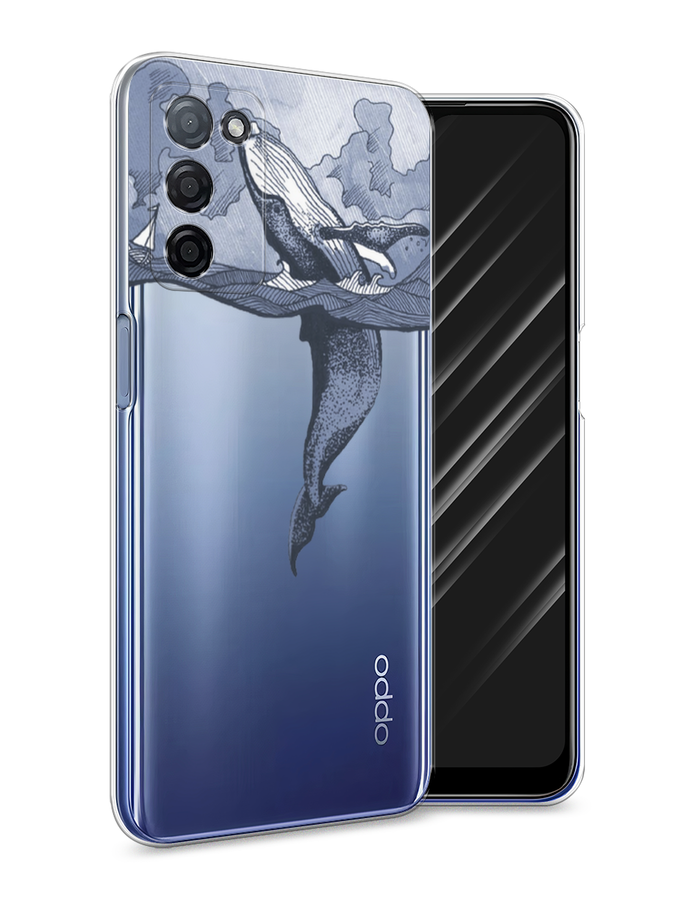 

Чехол Awog на Oppo A55s 5G "Два измерения", Разноцветный, 2510150-7
