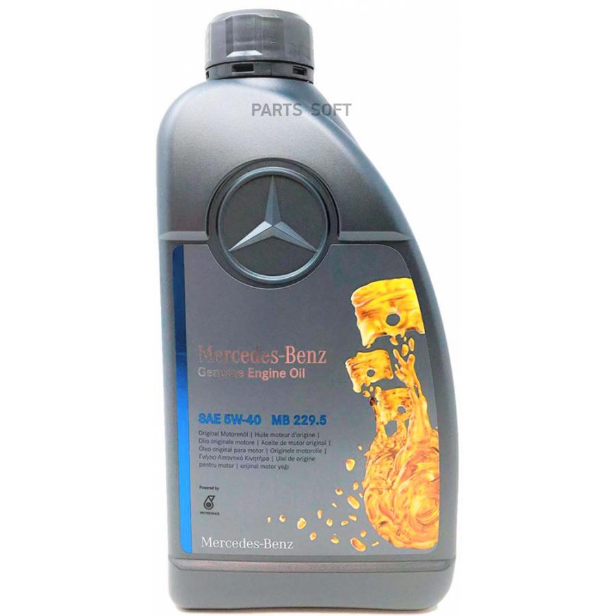 Моторное масло Mercedes-Benz синтетическое Mb 229.5 5W40 1л