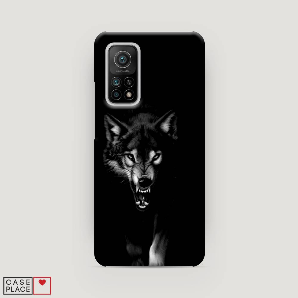 

Пластиковый чехол "Волк выходит из ночи" на Xiaomi Mi 10T, 39320-1