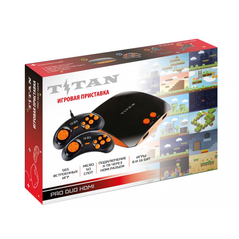 фото Игровая приставка titan 565 игр magistr