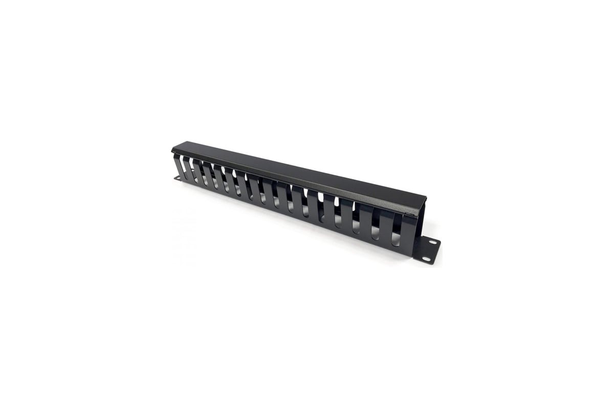 

Кабельный органайзер гориз. Hyperline CM-1U-ML16-COV односторонний пальцы 1U шир.19 глуб.6, Кабельный органайзер гориз. Hyperline (CM-1U-ML16-COV) односторонний пальцы 1U шир.:19 глуб.:67мм