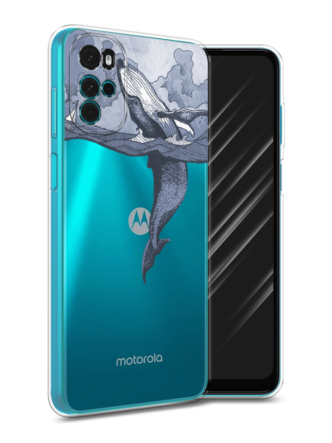 

Чехол Awog на Motorola Moto G22 "Два измерения", Разноцветный, 243150-7