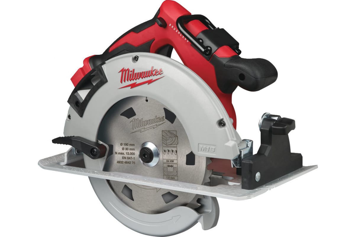 Аккуммуляторная циркулярная пила Milwaukee M18 BLCS66-0, 18 В, 5000 об/мин, 4933464588 циркулярная пила milwaukee