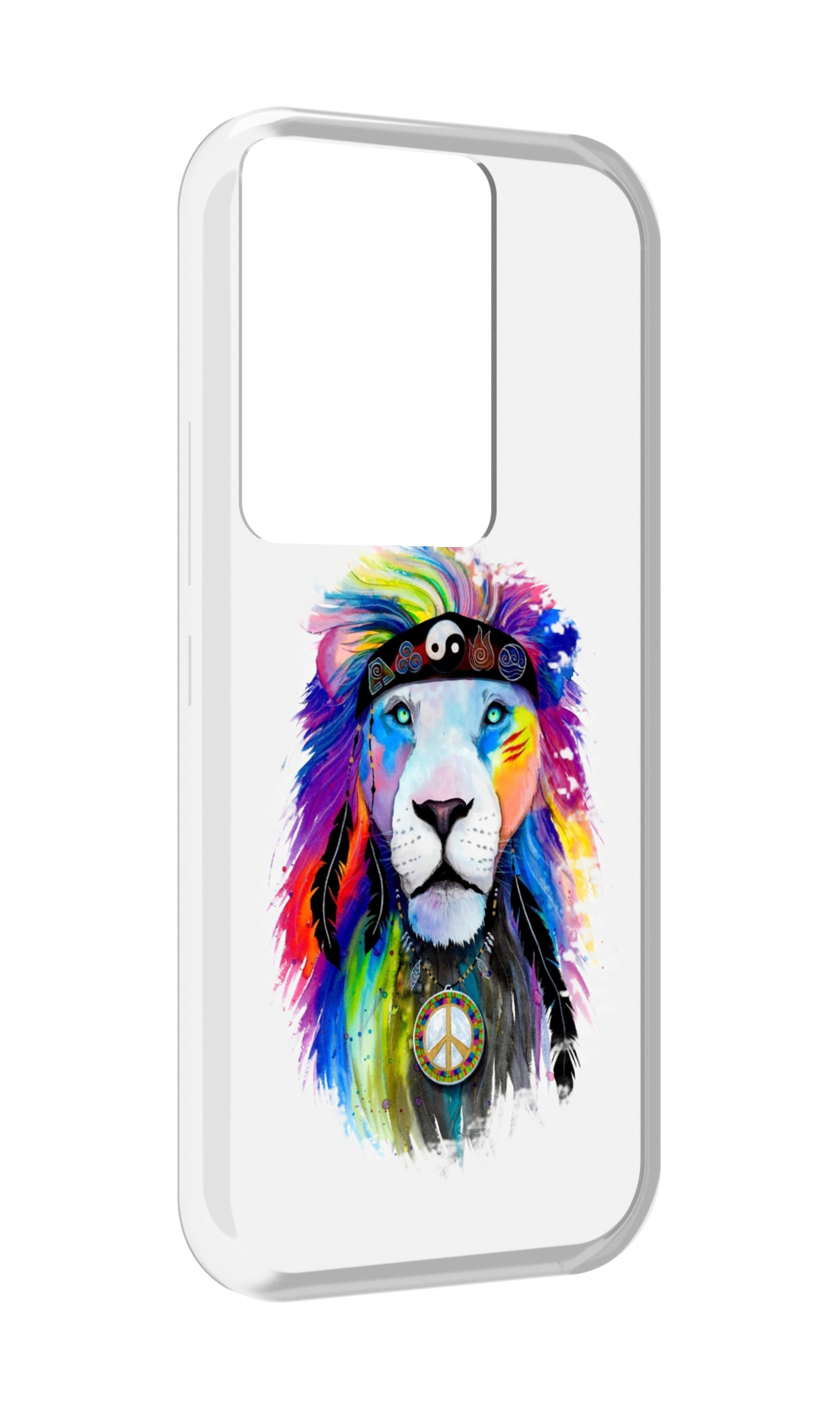 

Чехол MyPads Лев 3 для Itel Vision 3 Plus / Itel P38 Pro, Прозрачный, Tocco