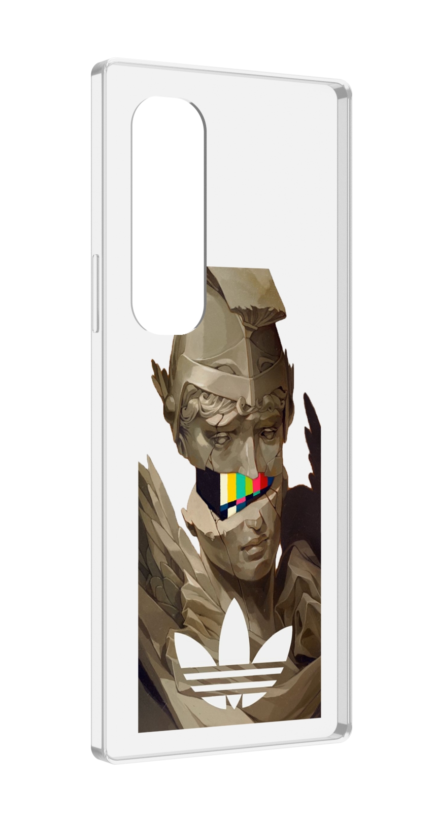 

Чехол MyPads статуя-адидас для Samsung Galaxy Z Fold 4 (SM-F936), Прозрачный, Tocco