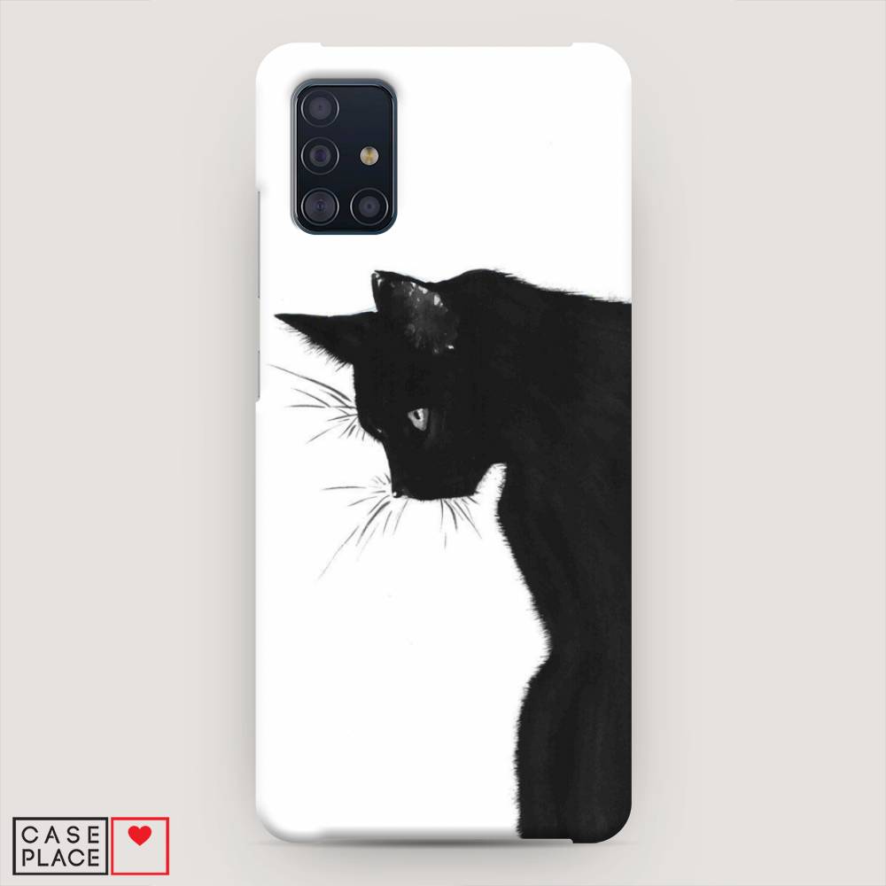 

Пластиковый чехол "Black cat" на Samsung Galaxy A51, 28920-1