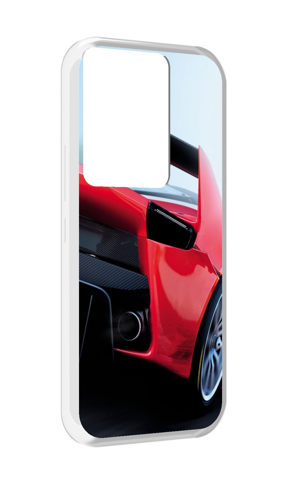 

Чехол MyPads Крыло-машины мужской для Itel Vision 3 Plus / Itel P38 Pro, Прозрачный, Tocco
