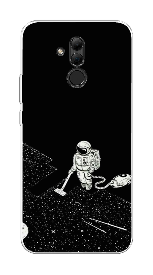 

Чехол Awog на Huawei Mate 20 Lite "Космонавт с пылесосом", Белый, 66650-4