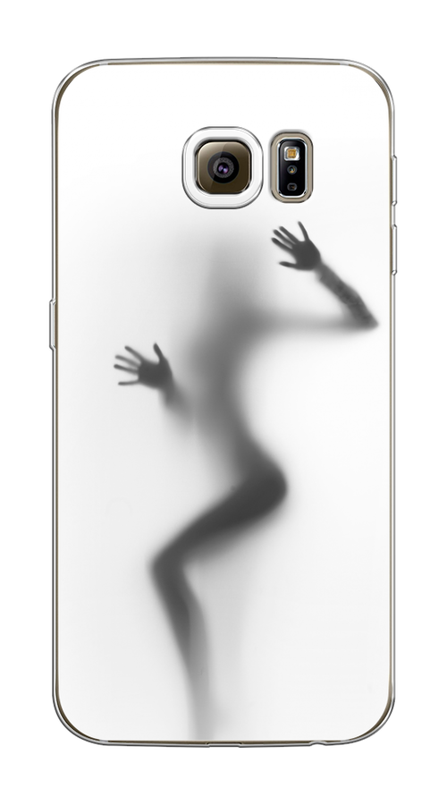 

Чехол Awog на Samsung Galaxy S6 edge "Девушка в душе", Серый;белый;черный, 24450-7