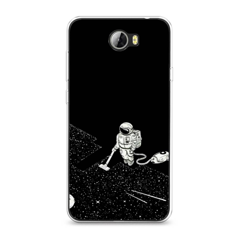 фото Чехол awog "космонавт с пылесосом" для honor 5a