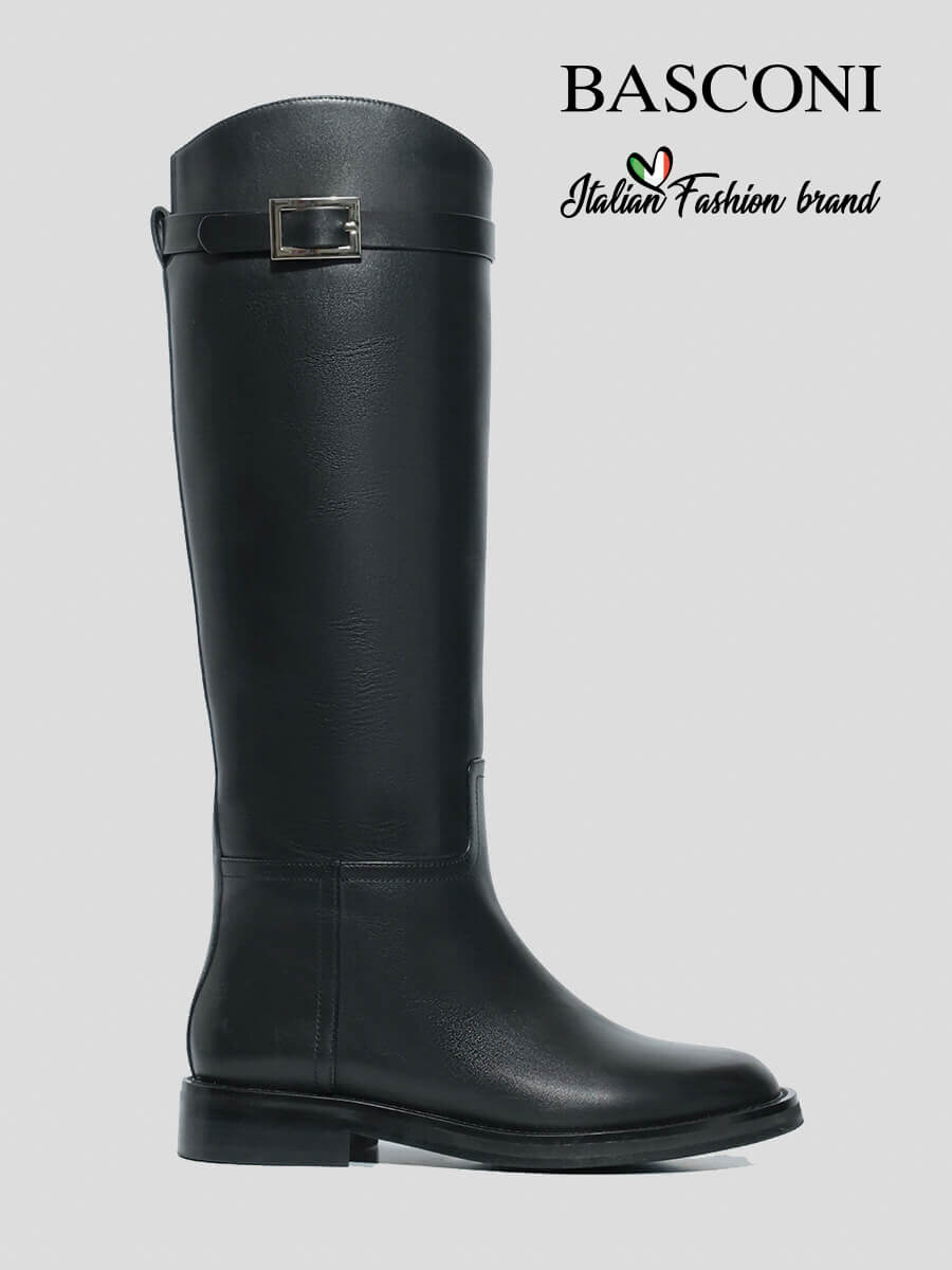 

Сапоги женские BASCONI 28681B-B черные 36 RU, Черный, 28681B-B