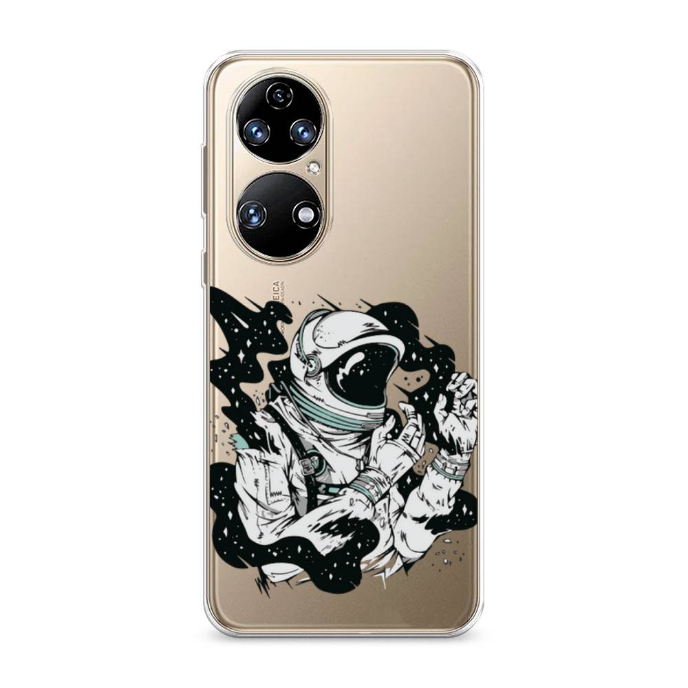 

Чехол Awog на Huawei P50 "Космонавт арт", Черный;белый;прозрачный, 6104950-7