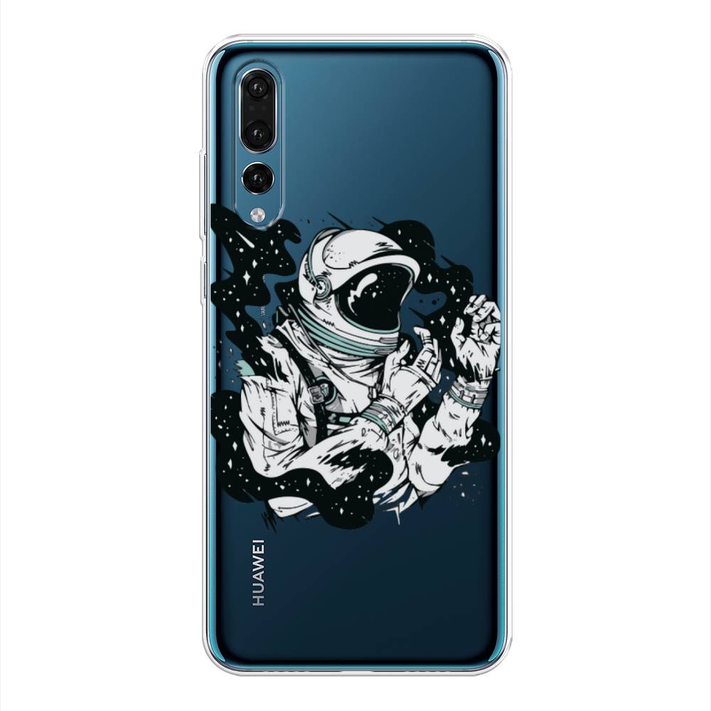 

Чехол Awog на Huawei P20 Pro "Космонавт арт", Черный;белый;прозрачный, 65050-7