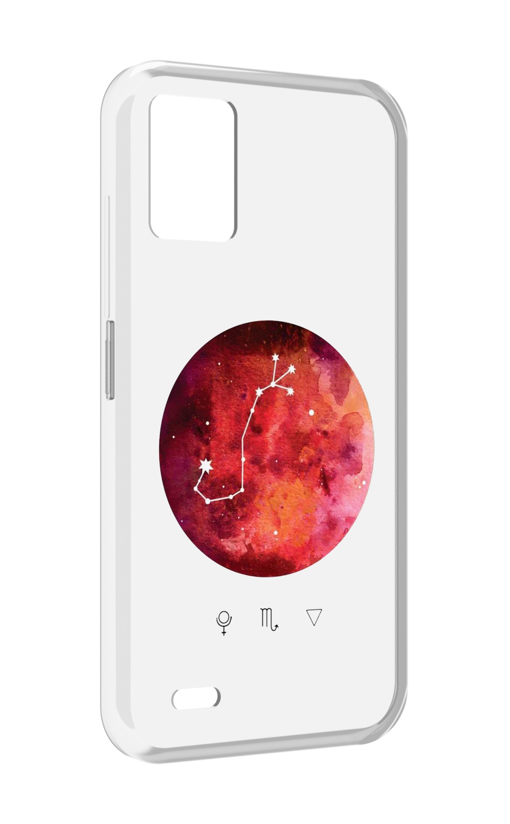

Чехол MyPads знак зодиака скорпион 6 для UMIDIGI Bison 1, Прозрачный, Tocco