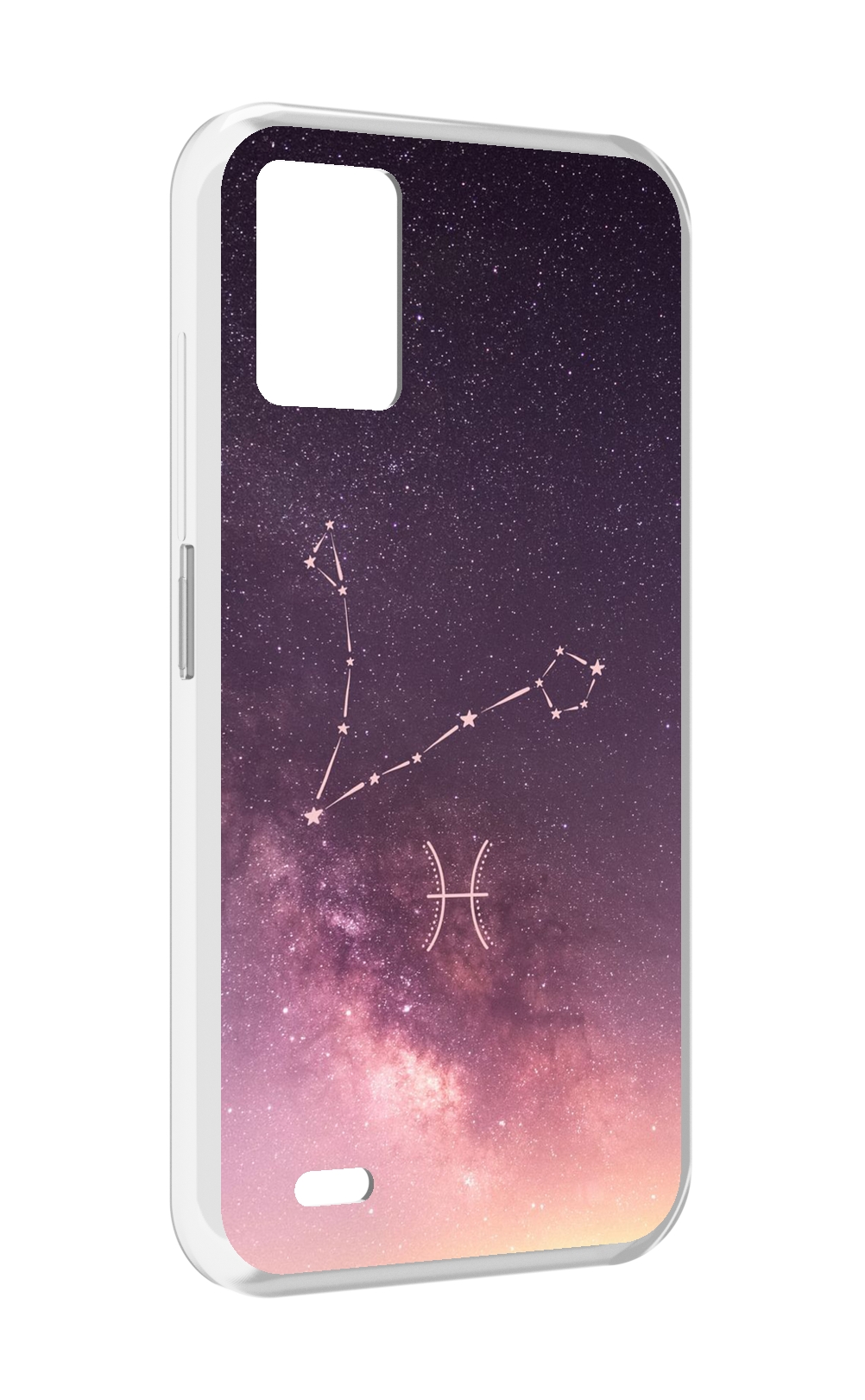 

Чехол MyPads знак зодиака рыбы 5 для UMIDIGI Bison 1, Прозрачный, Tocco