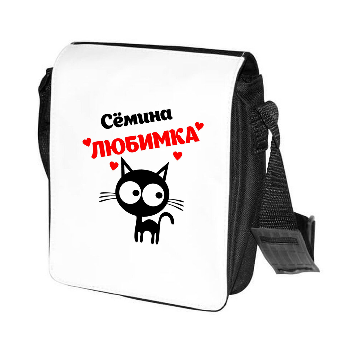

Сумка женская CoolPodarok CN043298 черно-белый, Черный;белый, CN043298