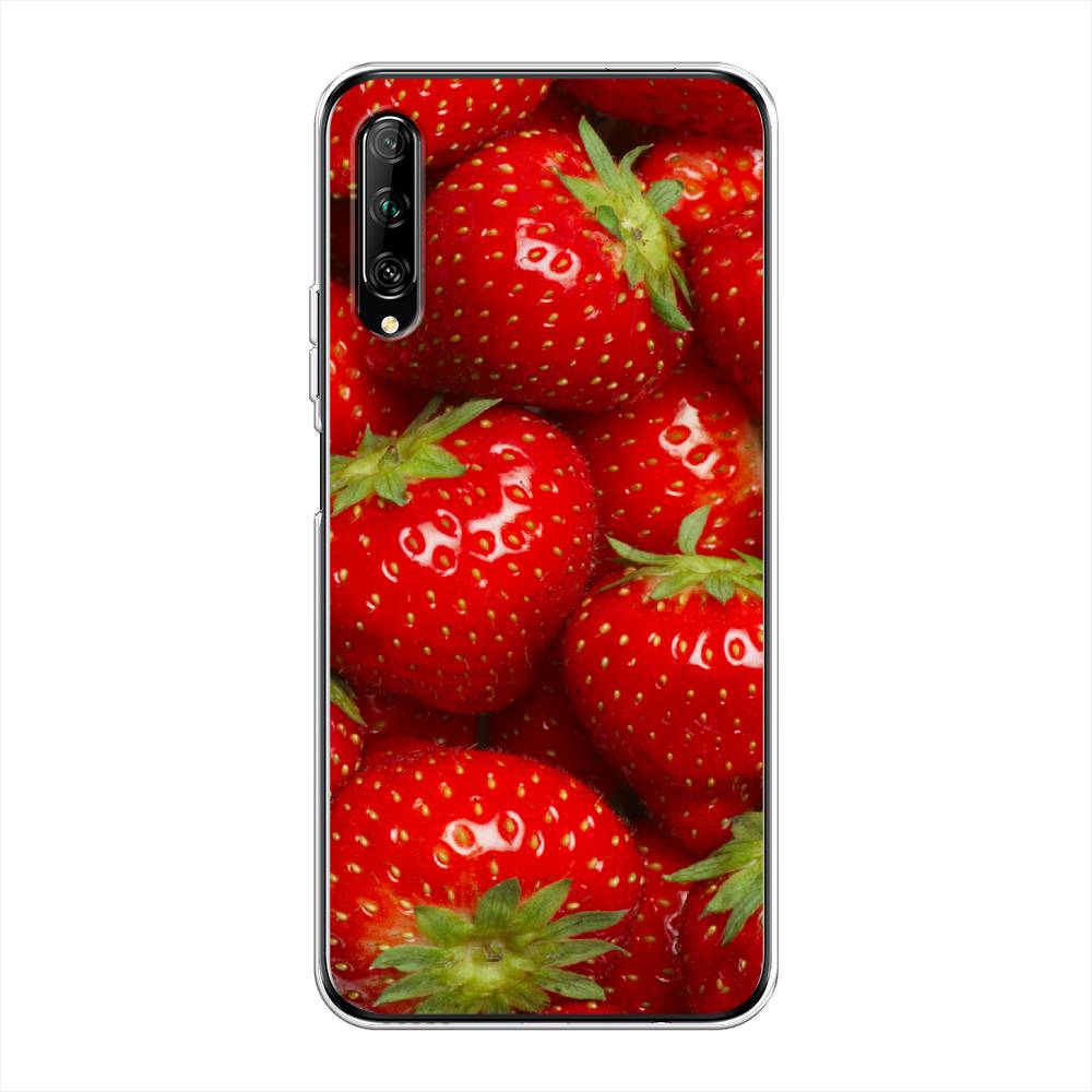 

Чехол Awog на Huawei Y9s "Клубника", Разноцветный, 611150-10