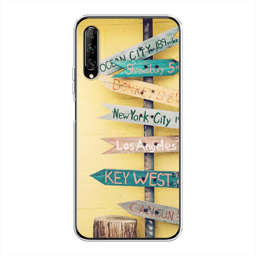 

Чехол Awog на Huawei Y9s "Нулевой километр", Разноцветный, 611150-4