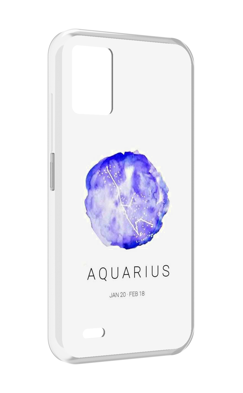 

Чехол MyPads знак зодиака водолеи 5 для UMIDIGI Bison 1, Прозрачный, Tocco