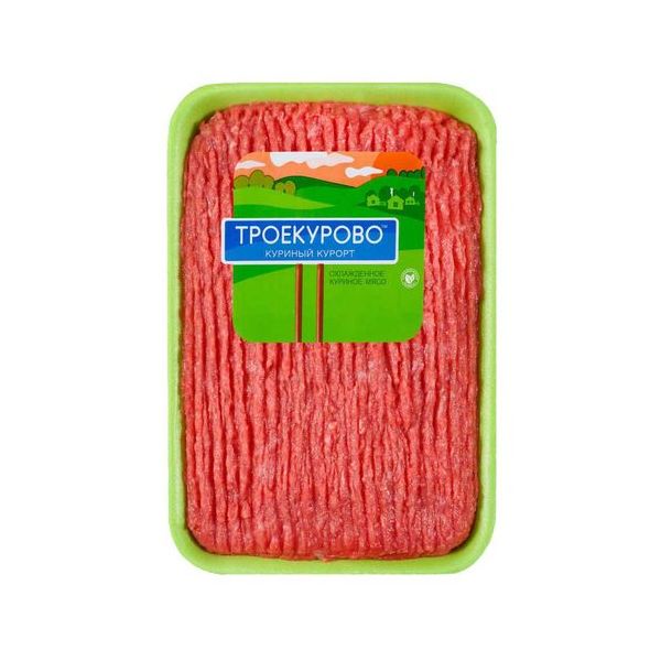 

Фарш куриный Троекурово охлажденный 900 г