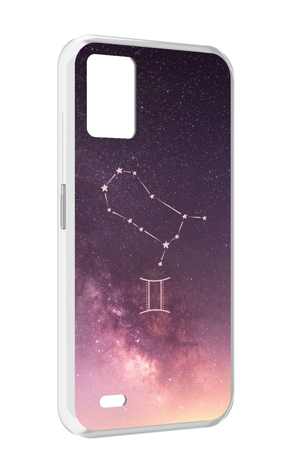 

Чехол MyPads знак зодиака близнецы 5 для UMIDIGI Bison 1, Прозрачный, Tocco
