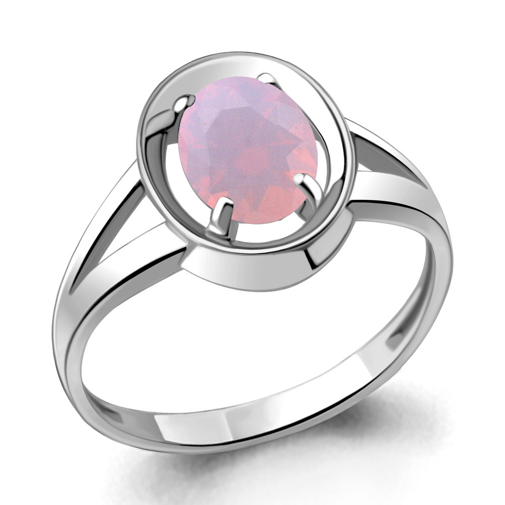 

Кольцо из серебра с опалом р. 16,5 Aquamarine 69419606_925_р, 69419606_925_р
