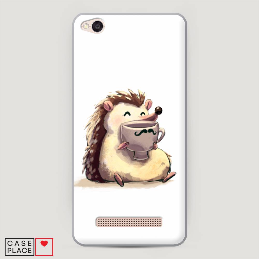 

Пластиковый чехол "Еж кофеман" на Xiaomi Redmi 4A