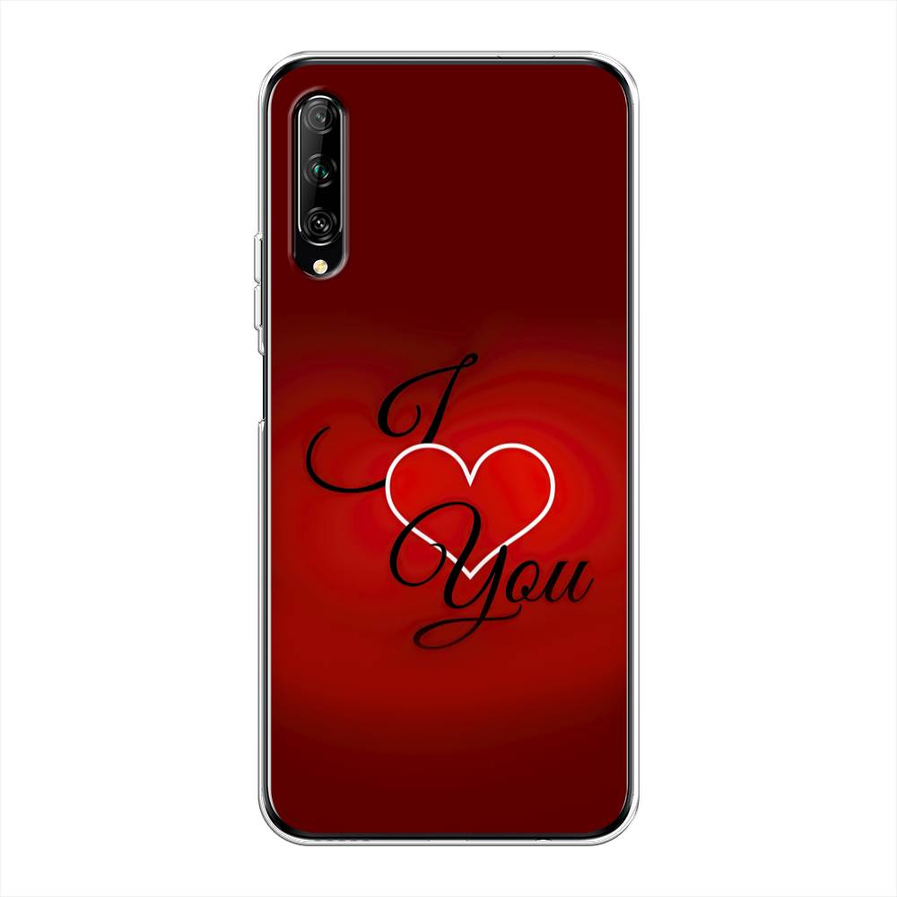 

Чехол Awog на Huawei Y9s "I love you 3", Разноцветный, 611150-6