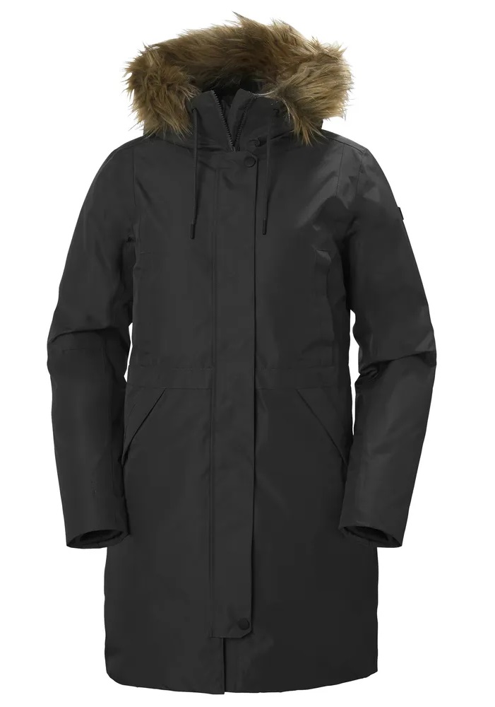 Парка Helly Hansen W ALVA 2.0 PARKA для женщин, XS, чёрная