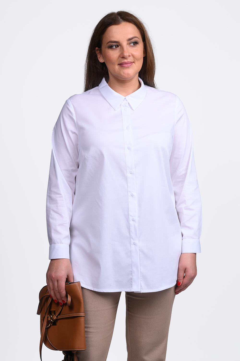 Рубашка женская SVESTA C2919 белая 56 RU