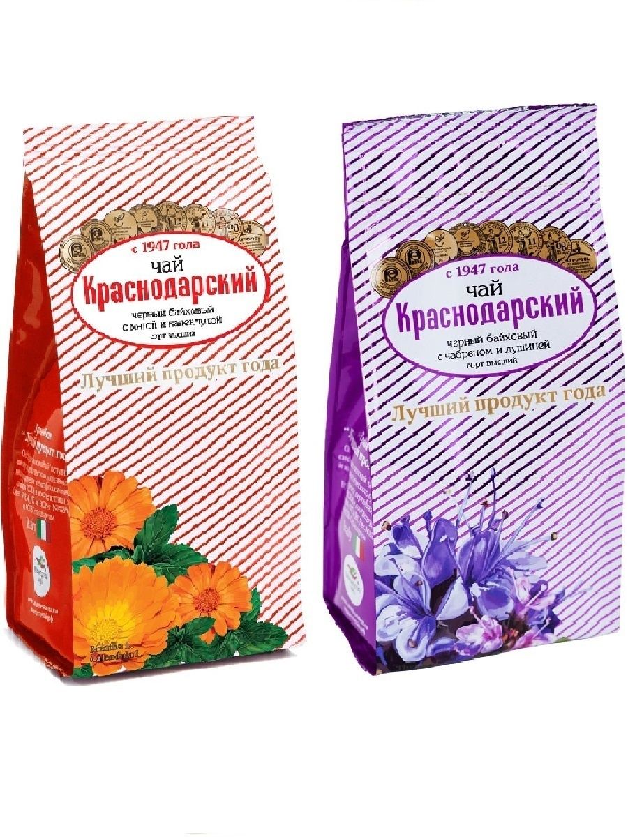 

Набор чая Мацеста Листовой черный зеленый с календулой мелиссой и мятой 400гр