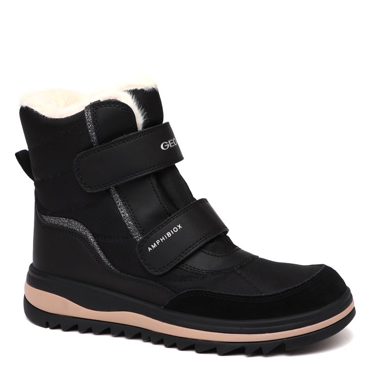 

Ботинки детские GEOX J ADELHIDE GIRL B AB, черный, 35, J ADELHIDE GIRL B AB для девочек