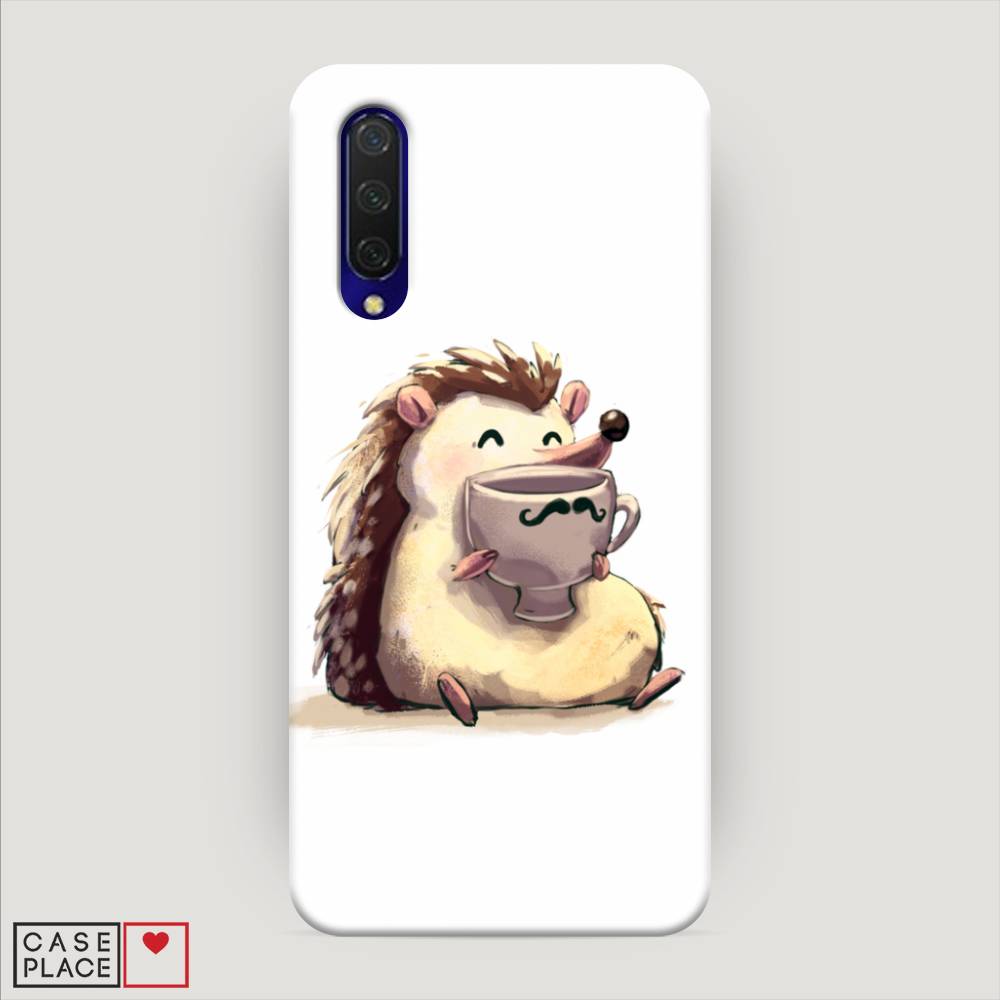 

Пластиковый чехол "Еж кофеман" на Xiaomi Mi A3 Lite, 36220-7