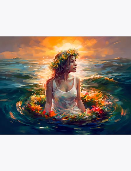 

Алмазная мозаика на подрамнике Иван Купала, 70x50 см 50 цветов, 62846, ПРА-247