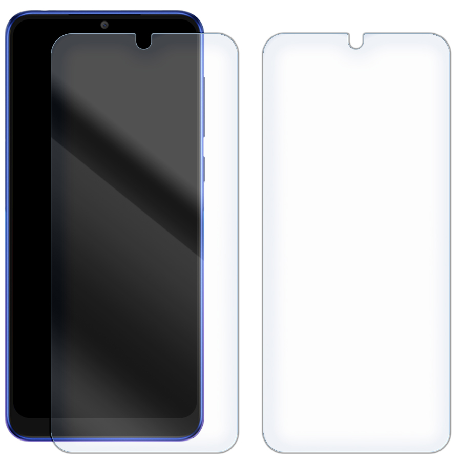 

Комплект из 2-x защитных гибридных стекол Krutoff для Alcatel 3 2019/5053K/Y