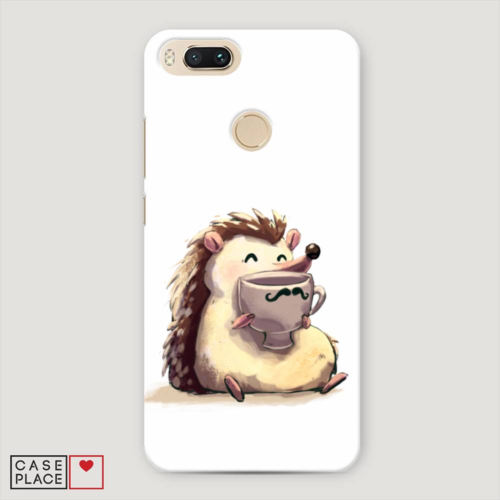 

Пластиковый чехол "Еж кофеман" на Xiaomi Mi A1