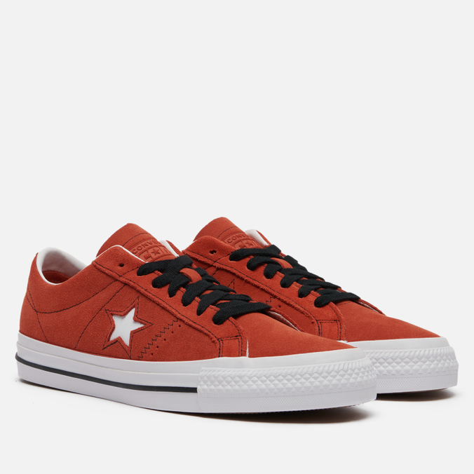 фото Кеды мужские converse one star pro suede low оранжевые 43 eu