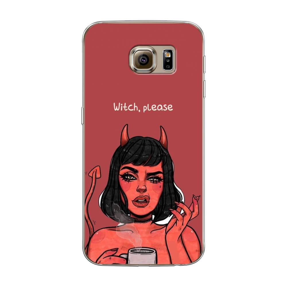 фото Чехол awog "evil girl" для samsung galaxy s6 edge