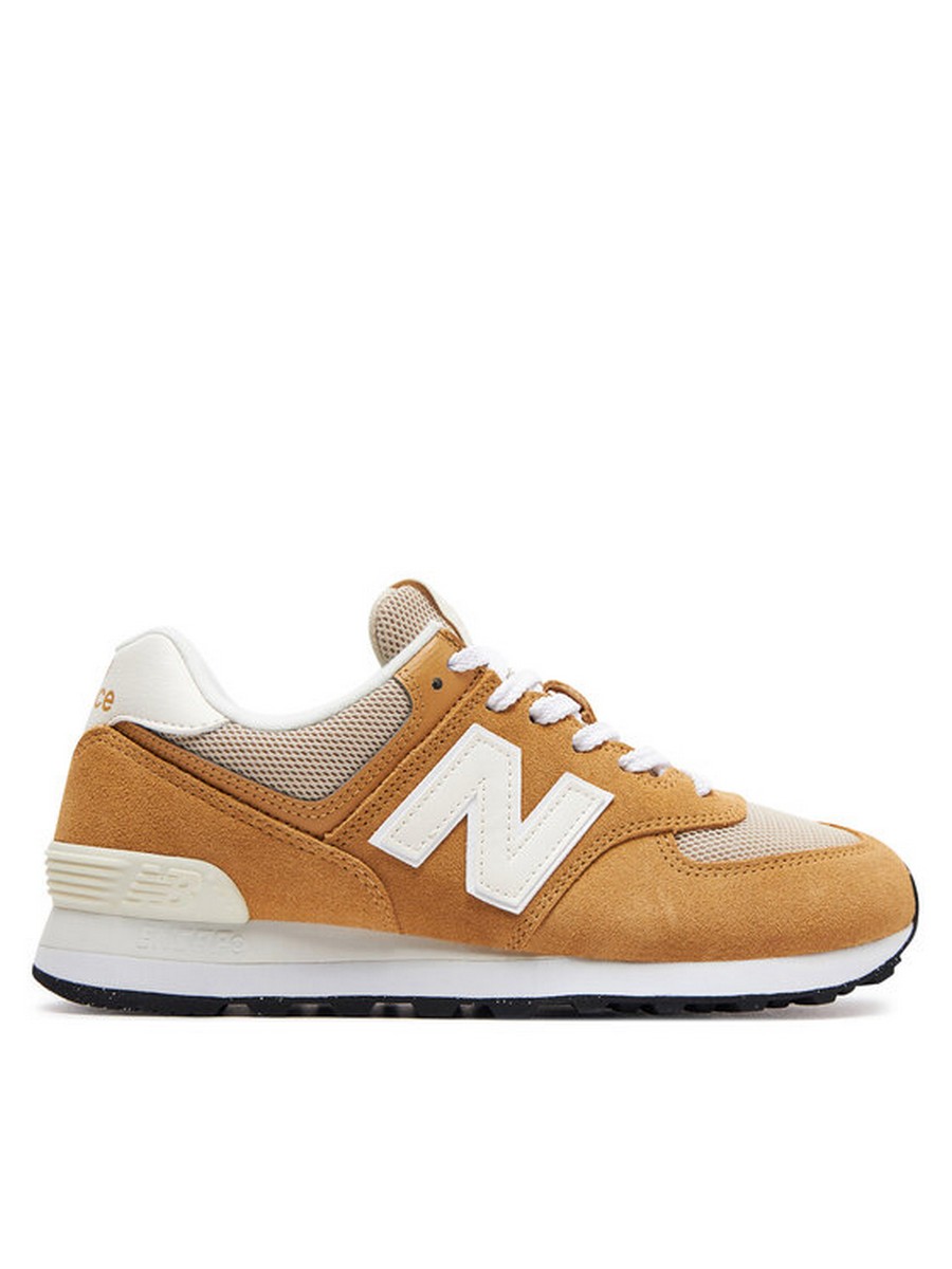

Кроссовки мужские New Balance U574PBE желтые 43 EU, Желтый, U574PBE