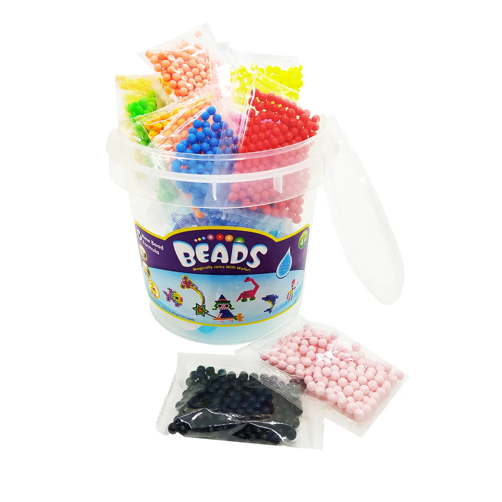 

Детские аппликации WellyWell аквабидс, аквамозайка Beads