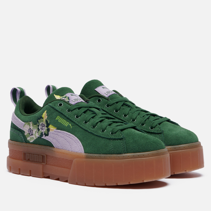 

Кеды женские PUMA x Liberty Mayze зеленые 37.5 EU, x Liberty Mayze