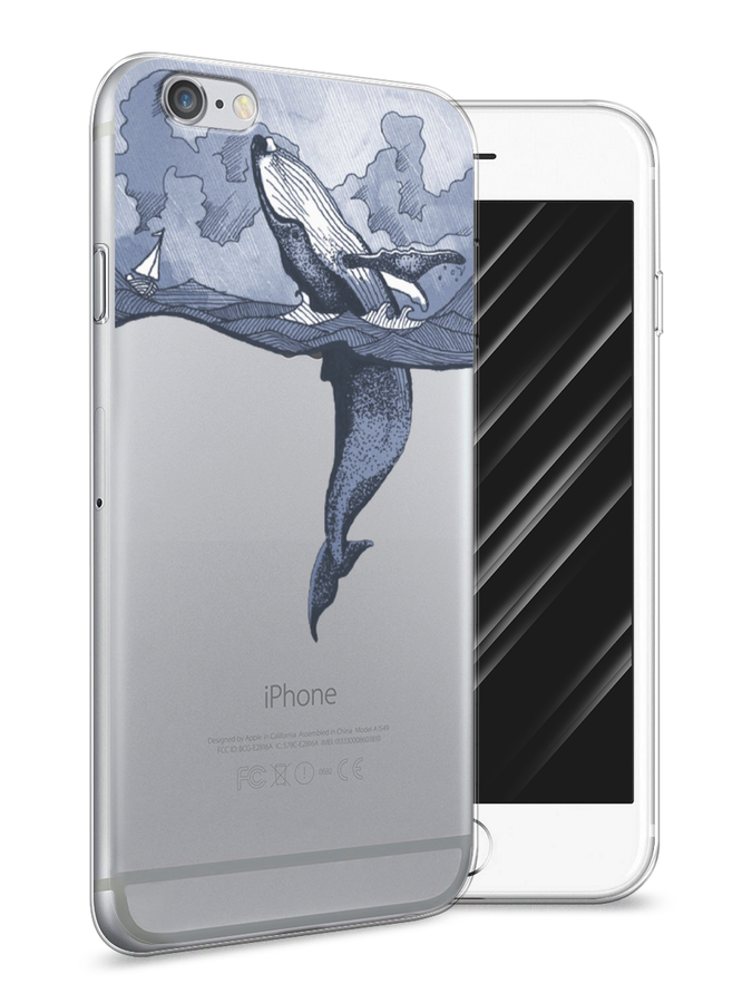 

Чехол Awog на Apple iPhone 6S / Айфон 6S "Два измерения", Разноцветный, 0104S50-7