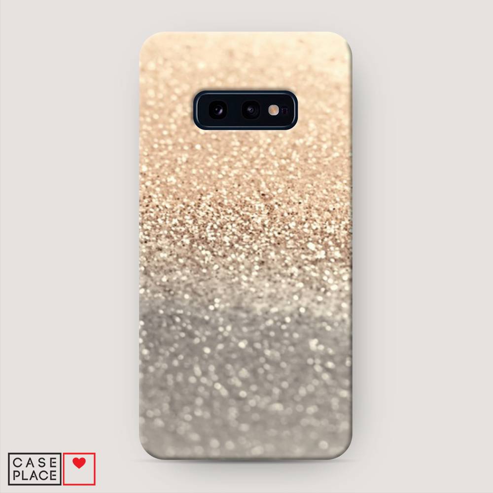 

Пластиковый чехол "Песок золотой рисунок" на Samsung Galaxy S10E