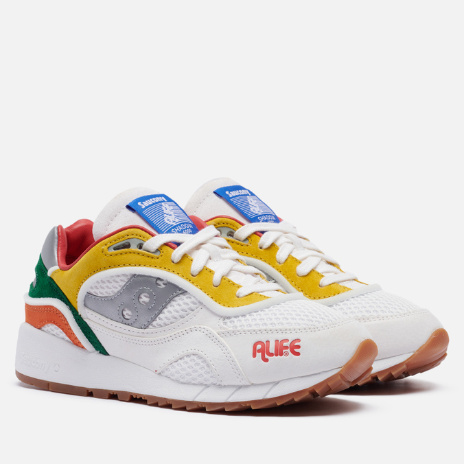 фото Кроссовки мужские saucony x alife shadow 6000 белые 42