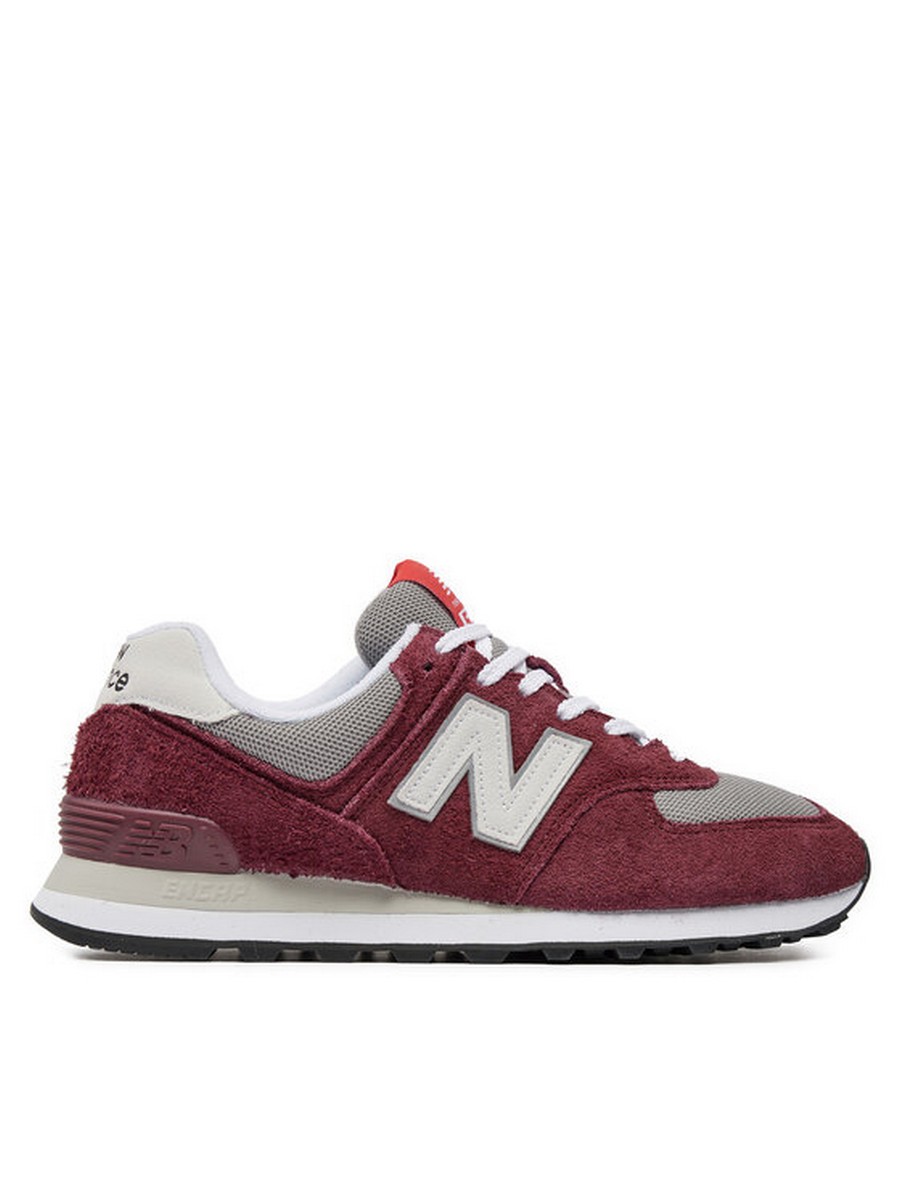 

Кроссовки мужские New Balance U574BGH бордовые 44.5 EU, Бордовый, U574BGH