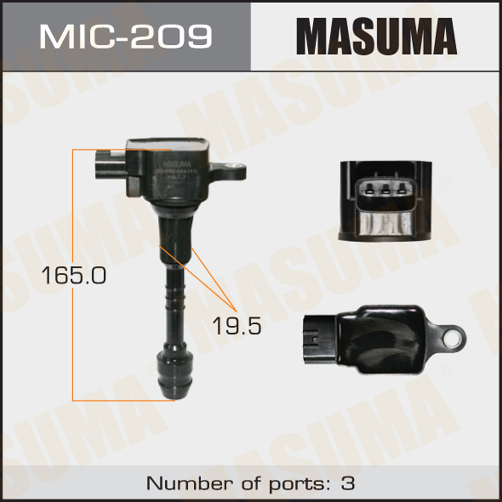 

Катушка зажигания MASUMA MIC209
