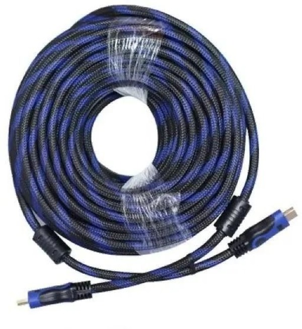 

Кабель соединительный аудио-видео PREMIER 5-813BL, HDMI m - HDMI m , ver 1.4, 20м, ф/, Кабель соединительный аудио-видео PREMIER 5-813BL, HDMI (m) - HDMI (m) , ver 1.4, 20м, ф/фильтр, черный/синий [5-813bl 20.0]