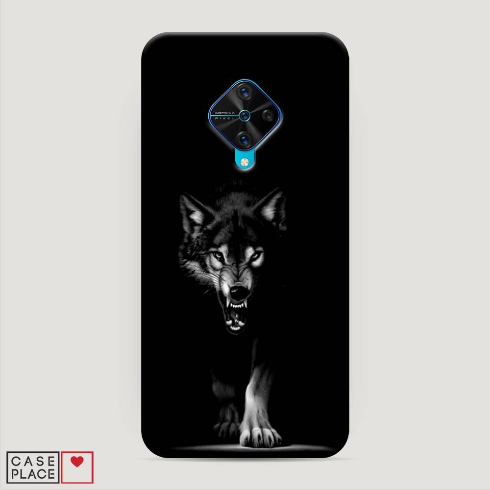 

Пластиковый чехол "Волк выходит из ночи" на Vivo V17, 261520-1